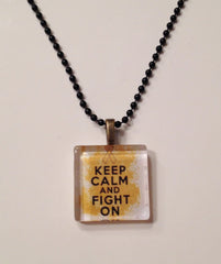 The KEEP CALM Necklace